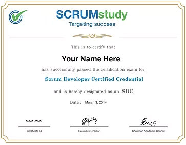 Professional Scrum Developer™ Certification