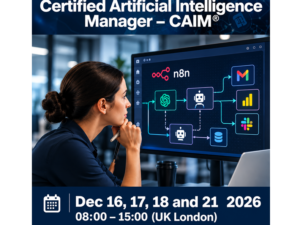 Certified AI Manager CAIM ILSSI Lean Six Sigma UK PECB Training